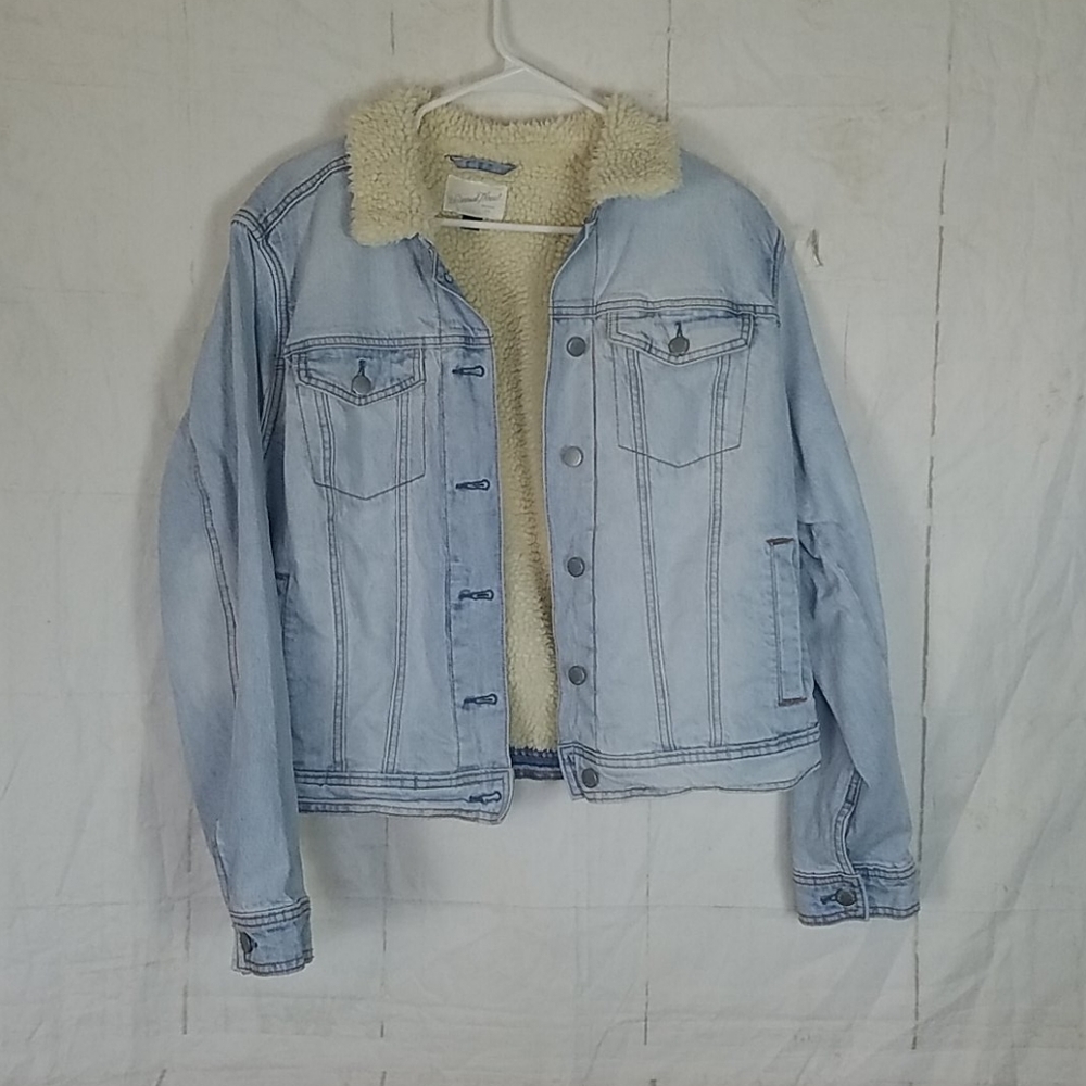 Universal thread lined jean denim jacket